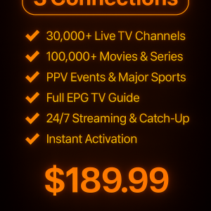 12 Months / 3 Connections