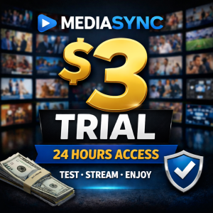 Try MediaSync for $3 (24 Hours)